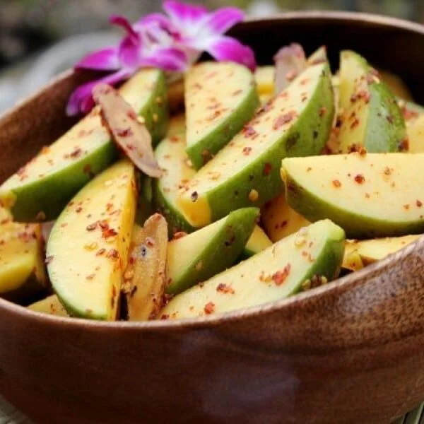 Các món ngon với xoài bao tử